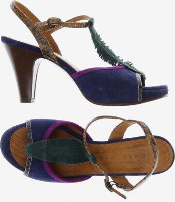 Chie Mihara Sandals & High-Heeled Sandals in 36 in Blue: front