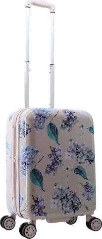 ELLE Suitcase 'Floret' in Purple