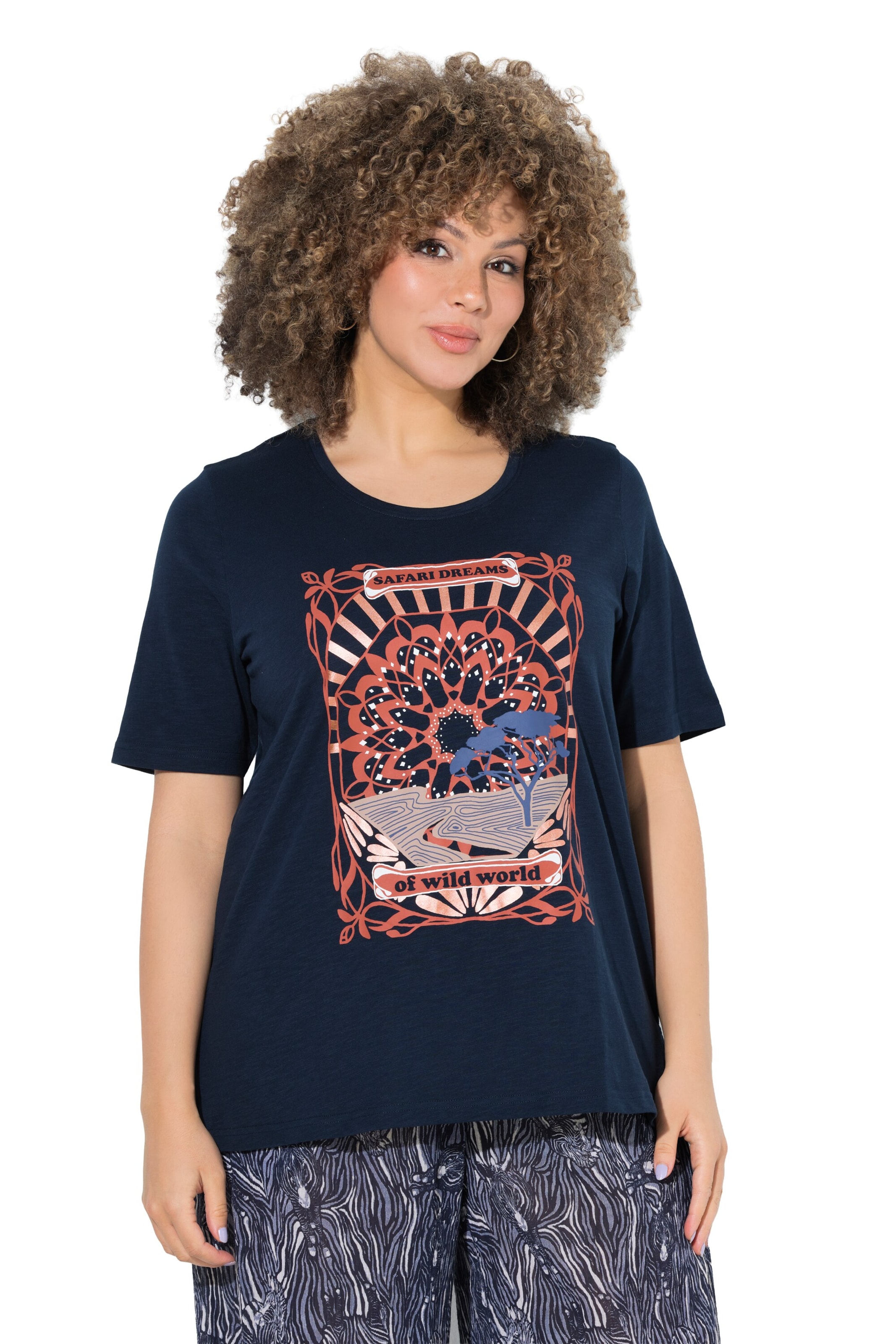 Ulla Popken Shirt in Blue: front