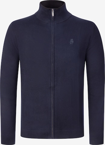 Veste de survêtement '655004' Karl Lagerfeld en bleu : devant