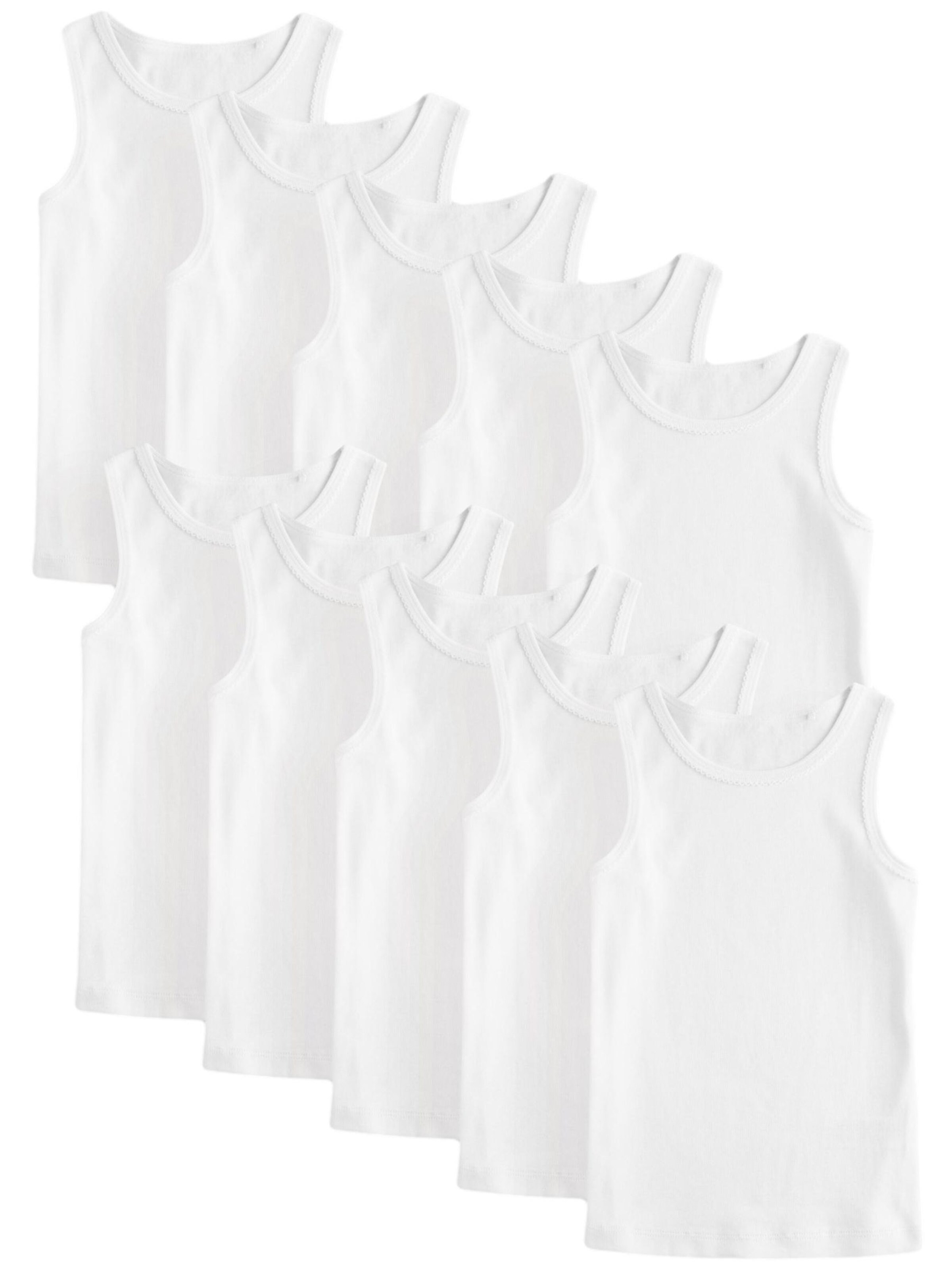 Next Undertröja i vit: framsida