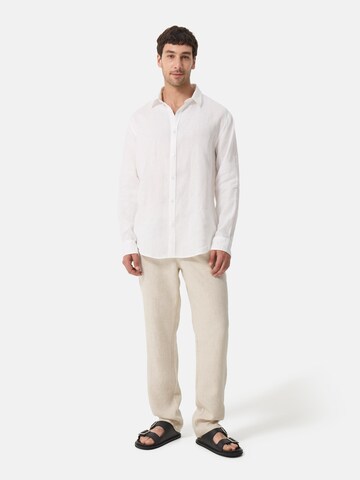 CASH-MERE.CH Regular Hose in Beige