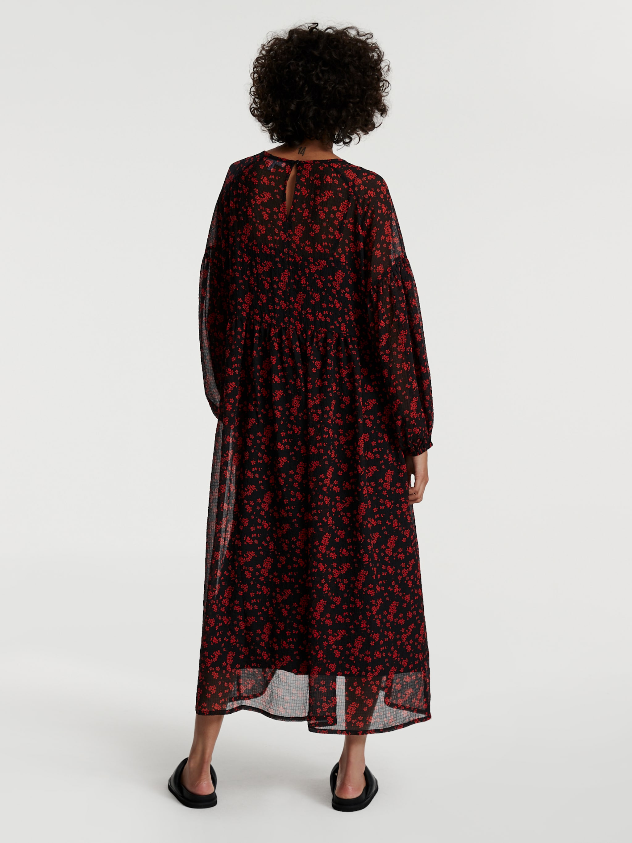 EDITED Producten Jurk 'Marcia' Rood
