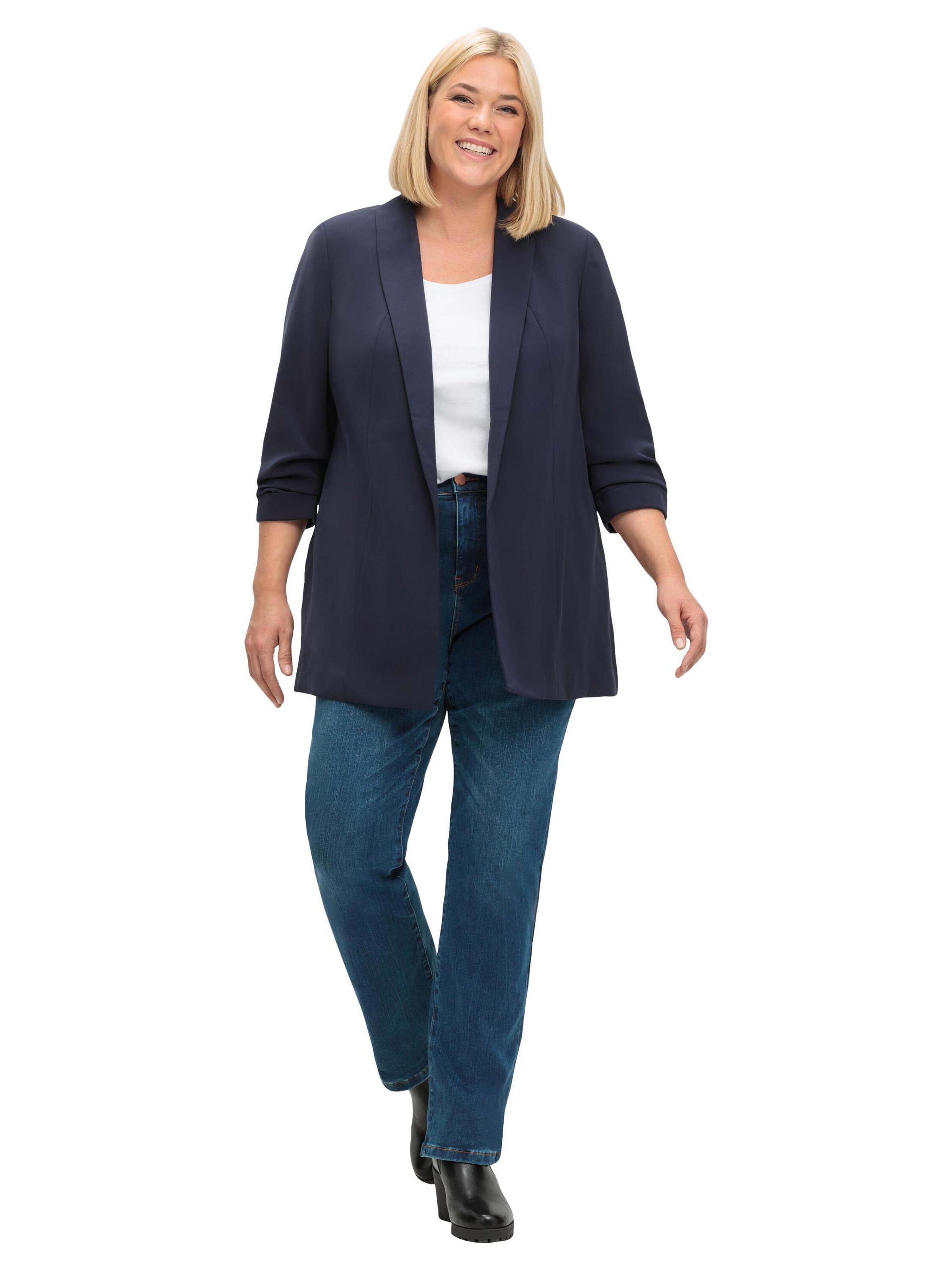 SHEEGO Blazer i blå