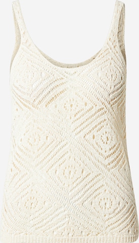 ONLY Вязаный топ 'ONLWISTY' в Бежевый: спереди