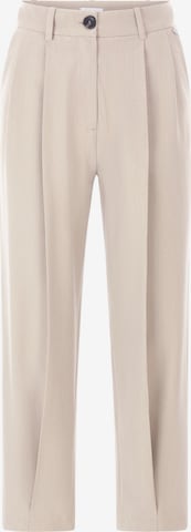 Rich & Royal Nohavice s pukmi - Béžová: predná strana