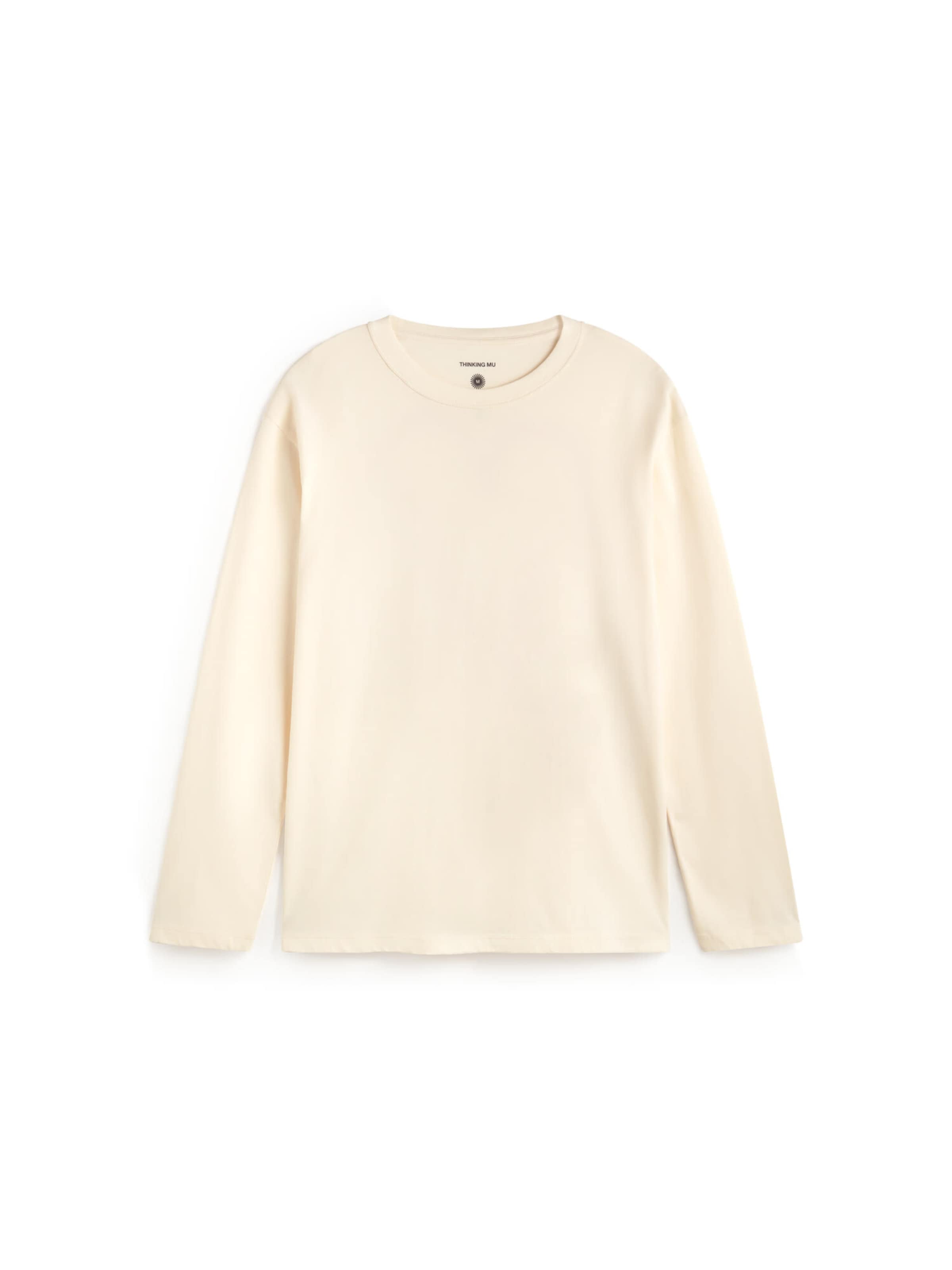 Thinking MU Shirt 'EMILIO' in Wit: voorkant