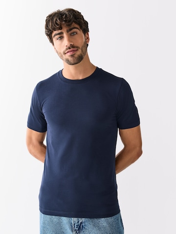 Next Shirt 'Essential' in Blauw