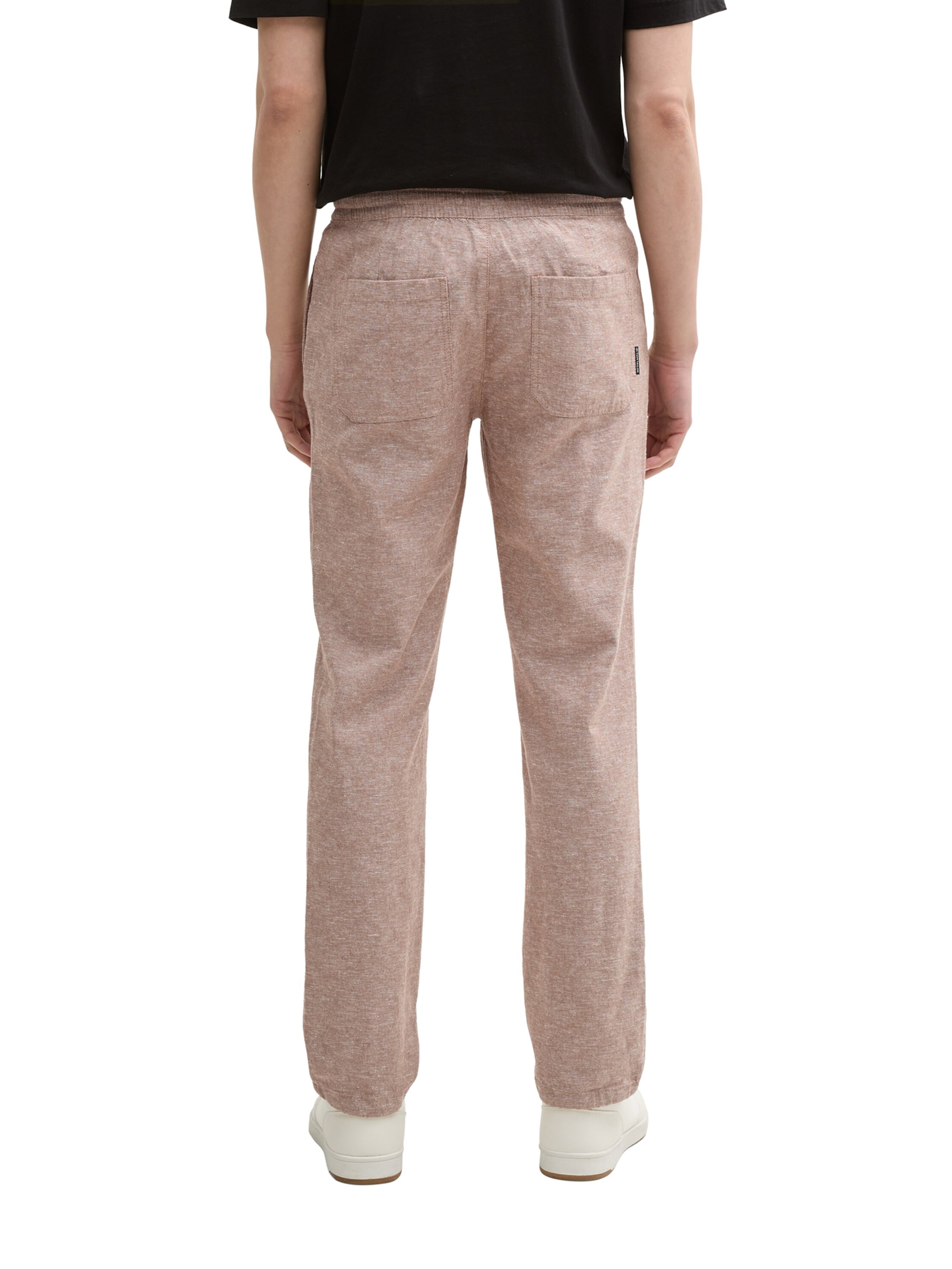 TOM TAILOR Regular Trousers in Brown
