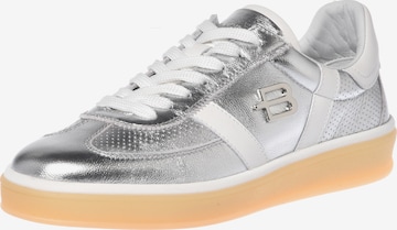 Baskets basses BALDININI en argent : devant