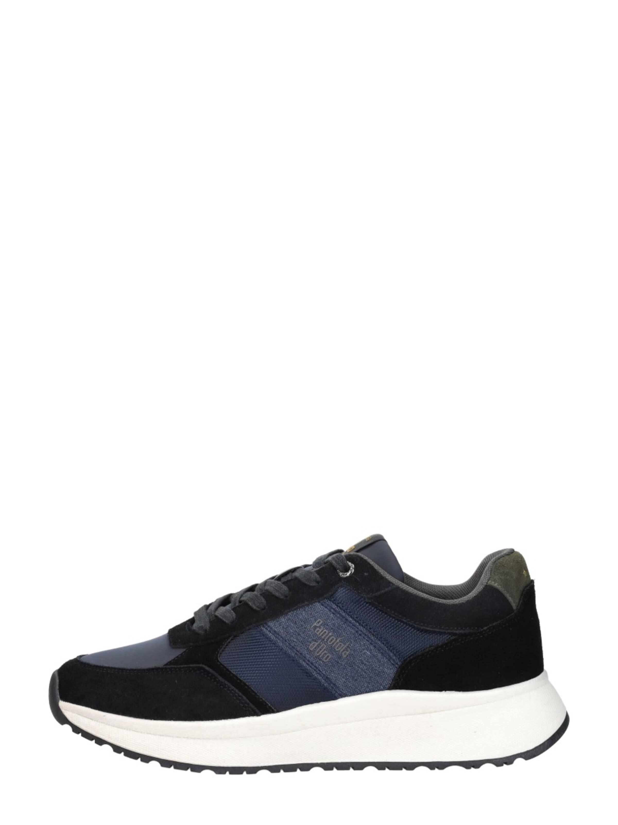 PANTOFOLA D'ORO Platform trainers 'Tenebra' in Blue: front