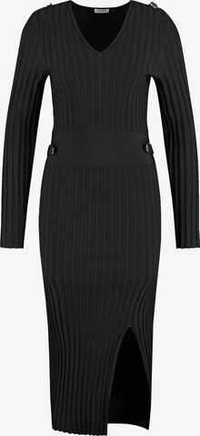 GERRY WEBER Knitted dress in Black: front