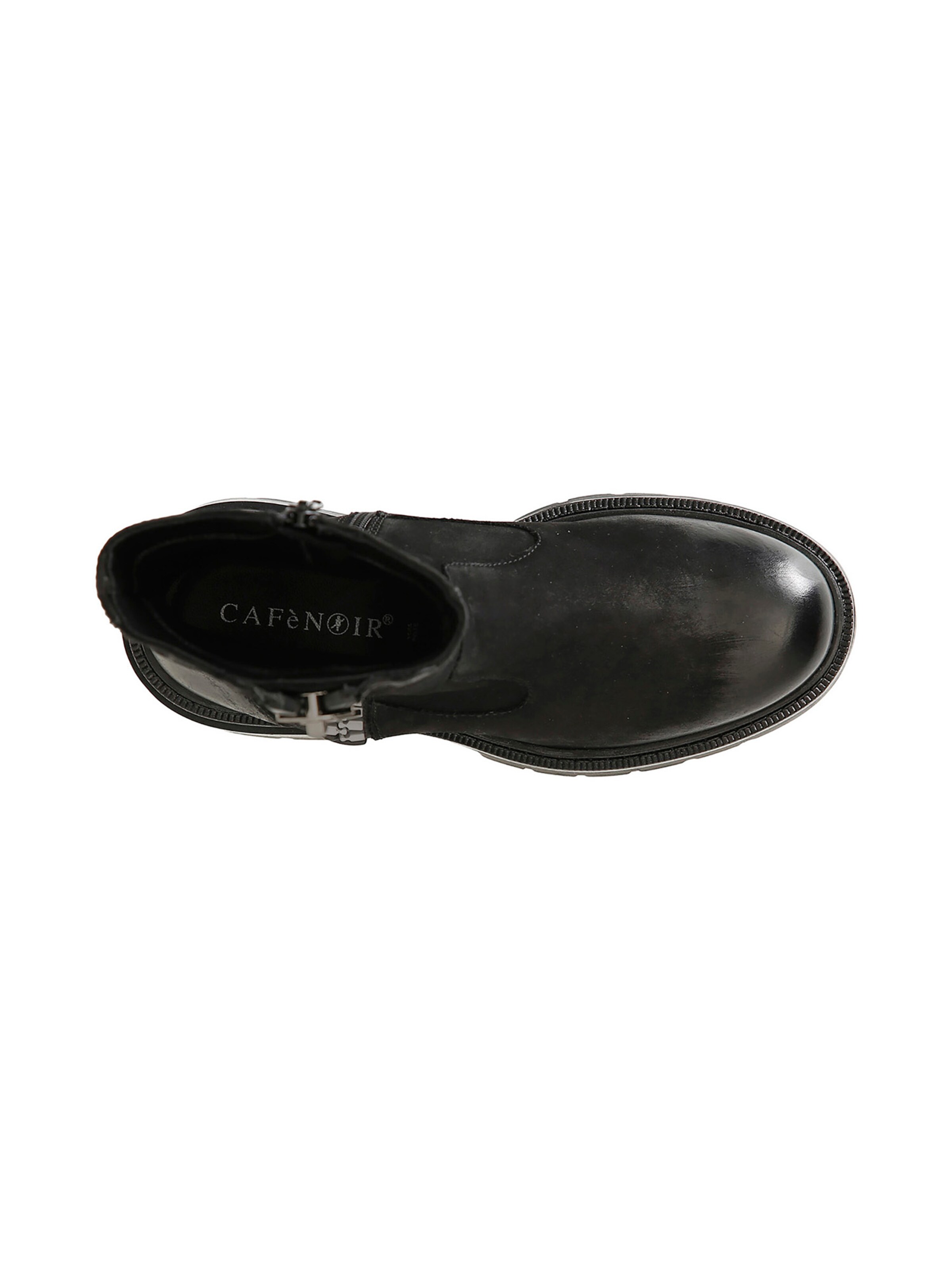 CAFè NOIR Enkellaarsjes in Zwart