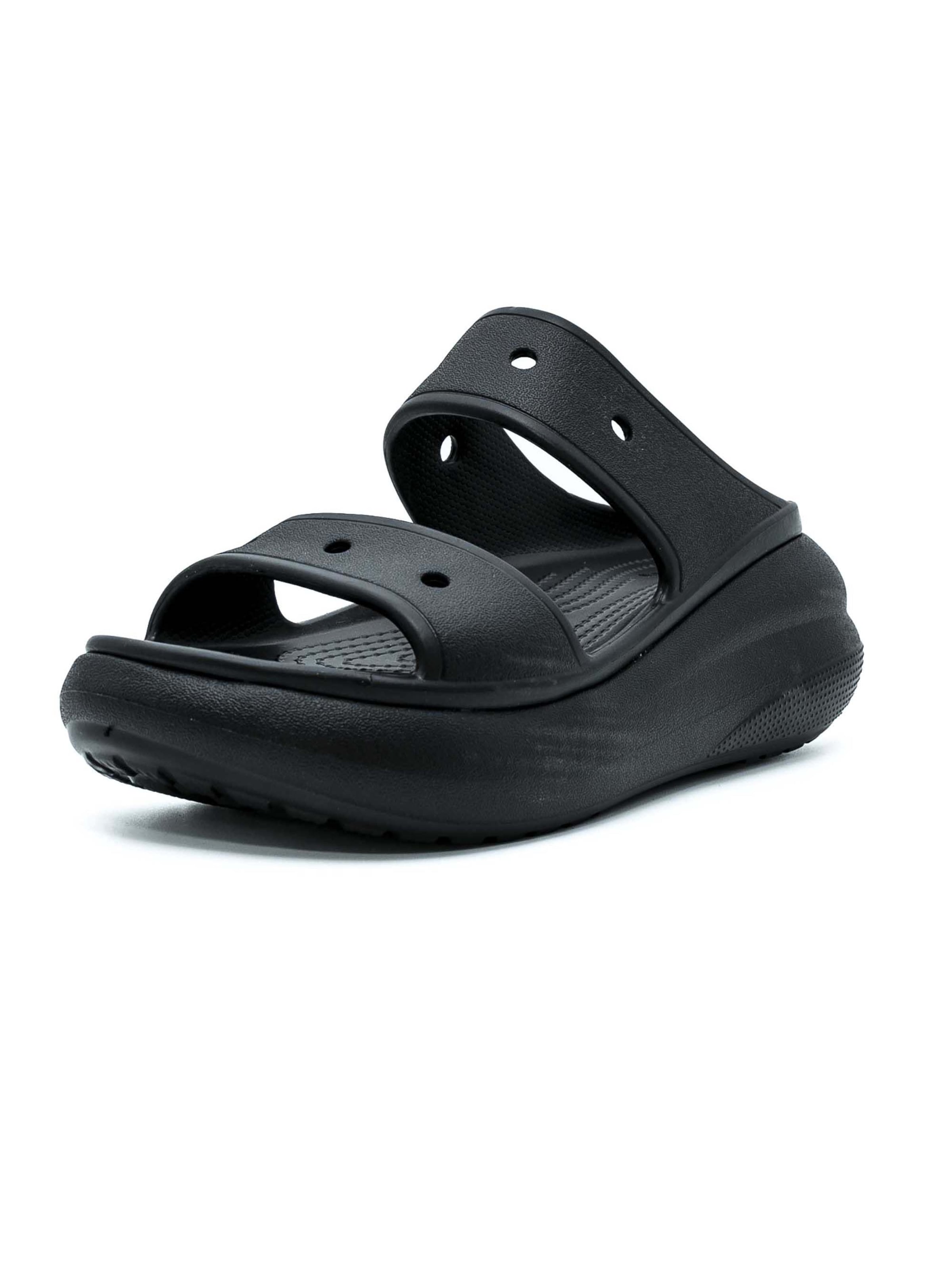 Crocs Šľapky 'Classic Crush' - Čierna: predná strana