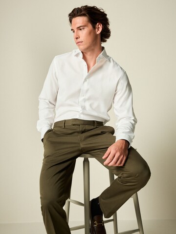 Slim fit Camicia di Next in bianco
