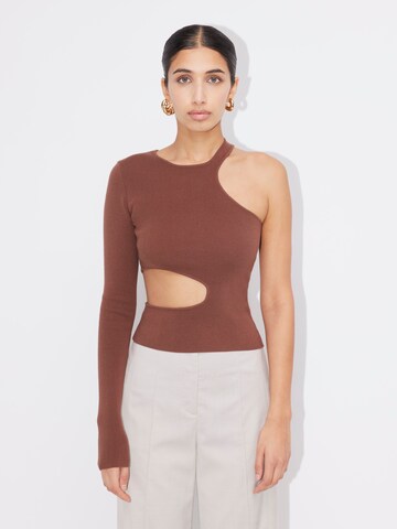 LeGer by Lena Gercke Shirt 'Marion' in Brown: front
