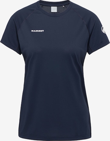 MAMMUT Performance Shirt in Blue: front