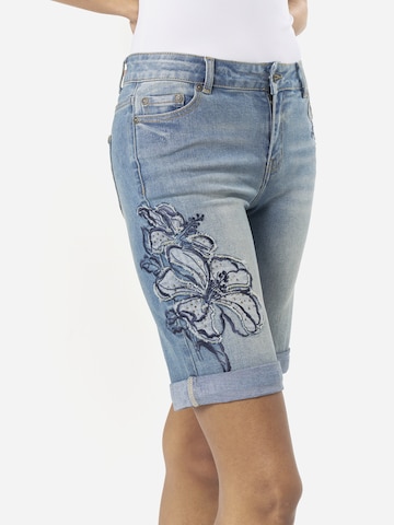 KOROSHI Regular Jeans i blå