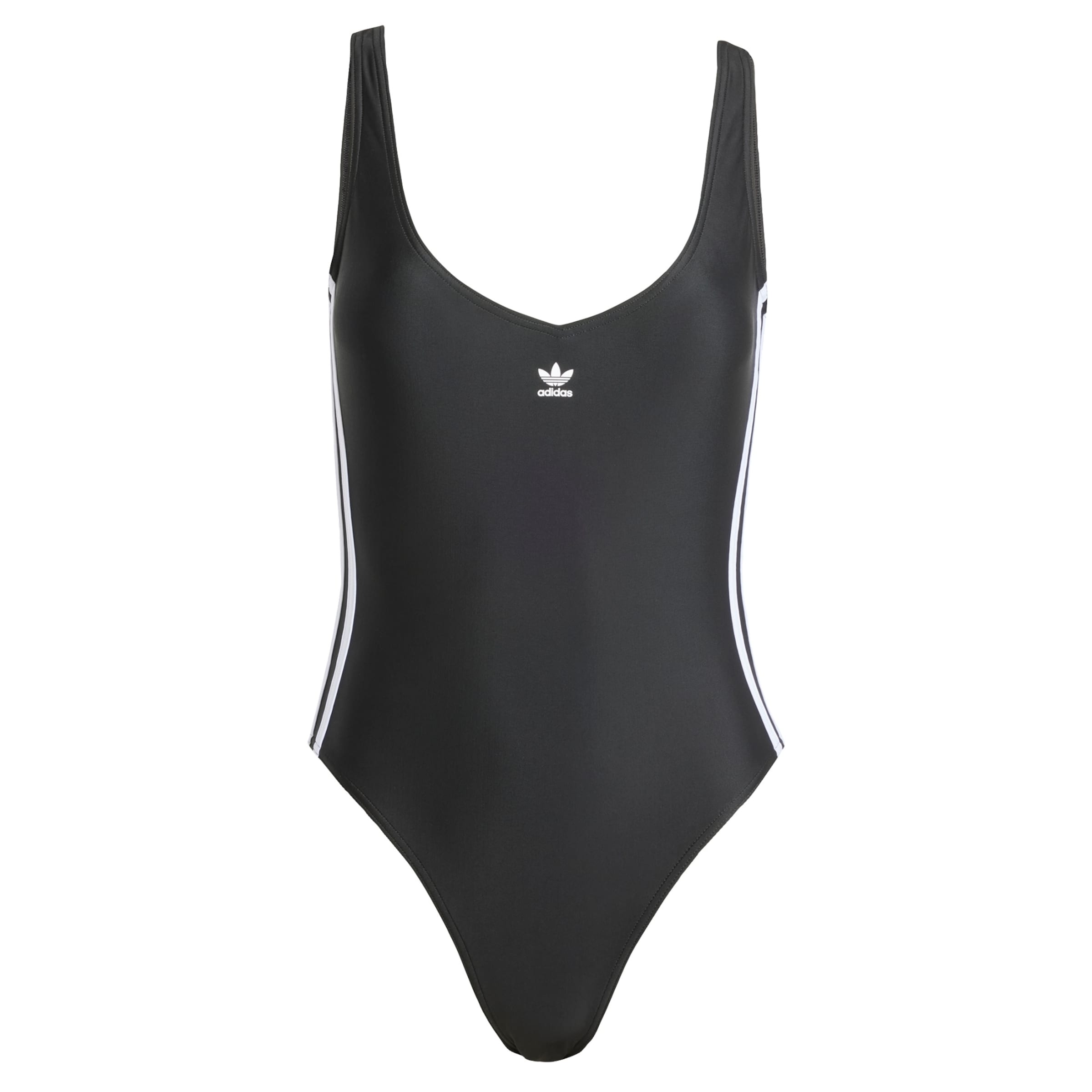 ADIDAS ORIGINALS Korzet Jednodielne plavky 'Adicolor' - Čierna: predná strana