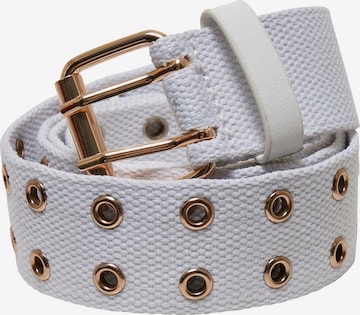 Ceinture Urban Classics en blanc : devant