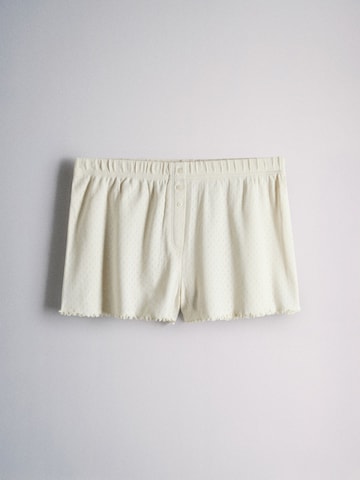The Set - Pijama de pantalón corto en marrón