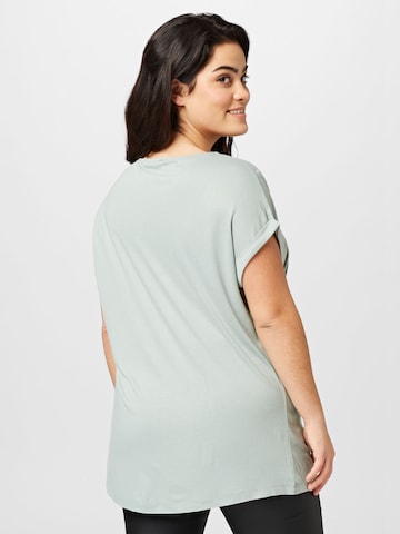 ABOUT YOU Curvy Shirt 'Justine' in Green