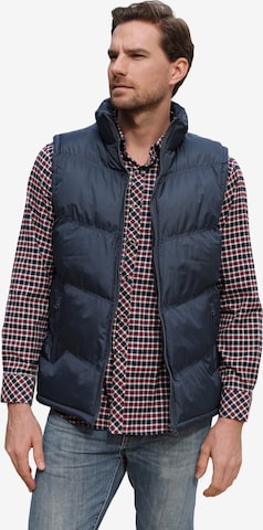 Youthup Vest in Blue: front