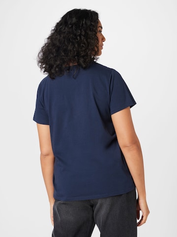 Levi's® Plus Shirt 'The Perfect Tee' in Blau