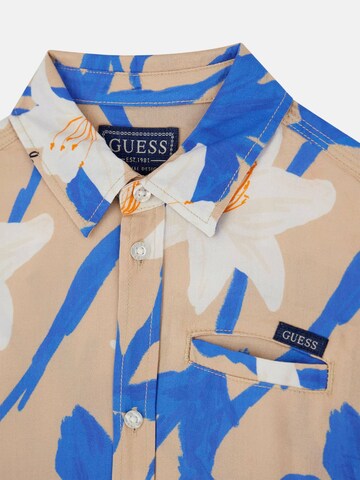 GUESS Regular fit Button Up Shirt in Beige