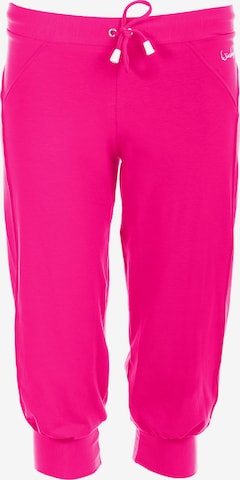 Tapered Pantaloni sportivi 'WBE5' di Winshape in rosa: frontale