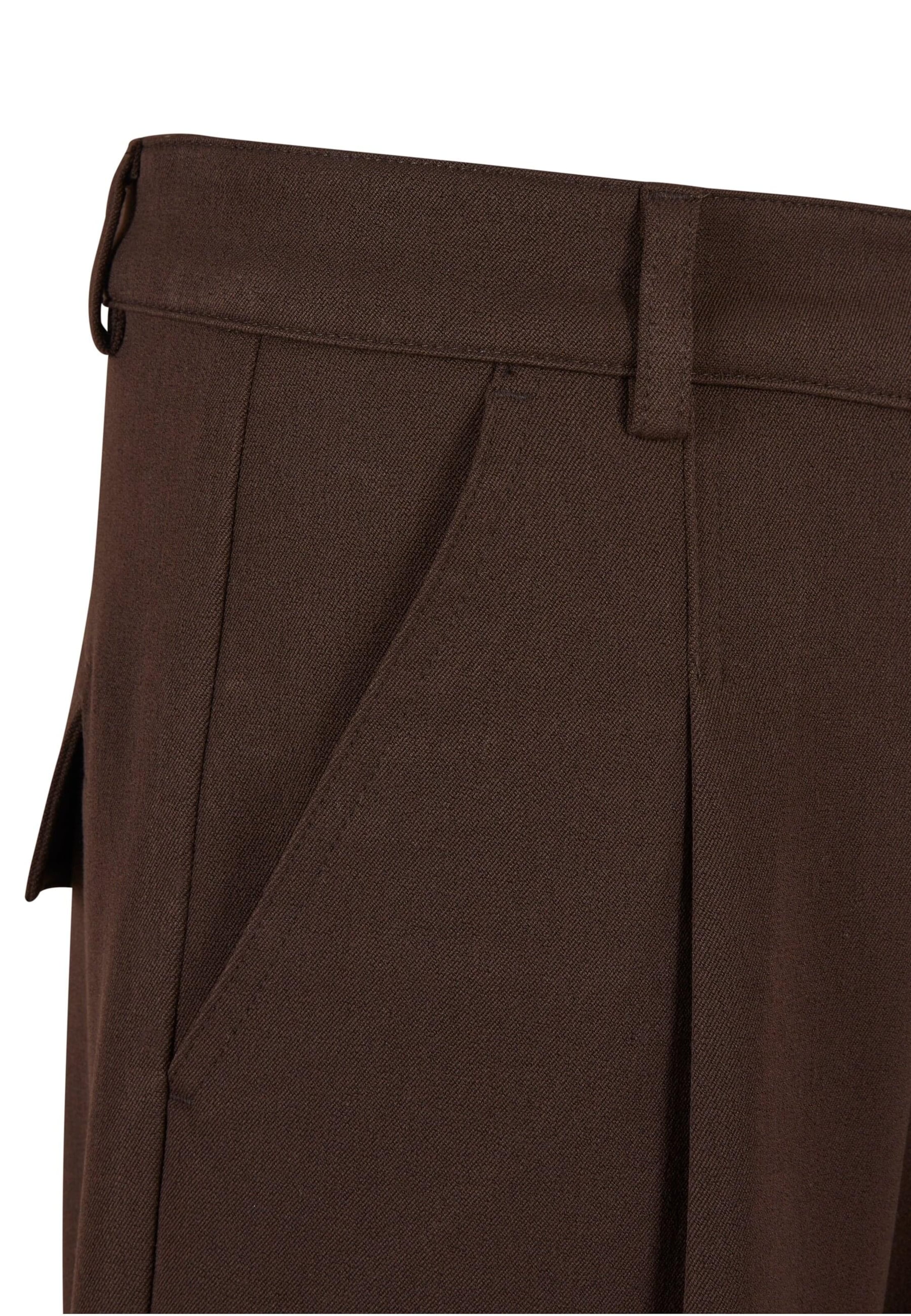 Loosefit Pantaloni con pieghe 'Tahlo' di 2Y Studios in marrone