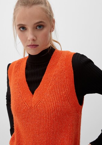 Pullover di QS in arancione