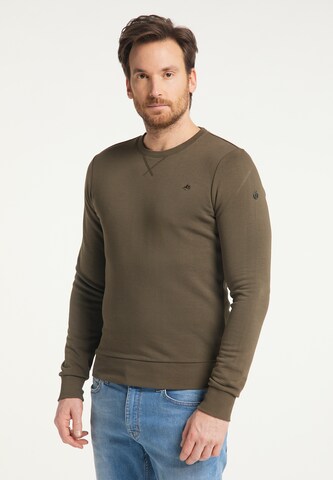 DreiMaster Vintage Sweatshirt in Brown: front