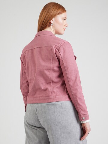 Giacca di mezza stagione 'CARWespa' di ONLY Carmakoma in rosa