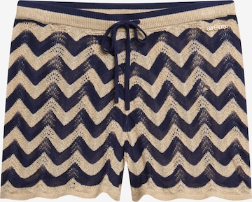 Superdry Broek in Blauw: voorkant