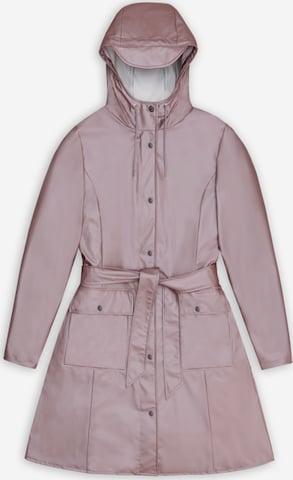 Cappotto funzionale di RAINS in marrone: frontale