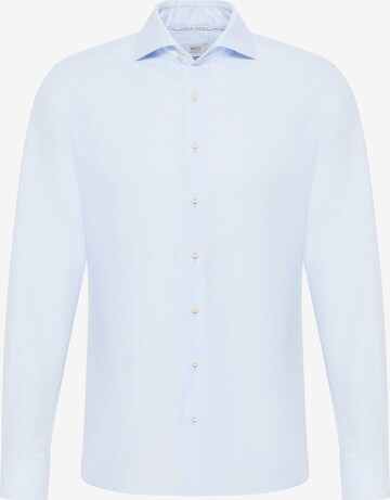 ETERNA Slim fit Overhemd in Blauw: voorkant