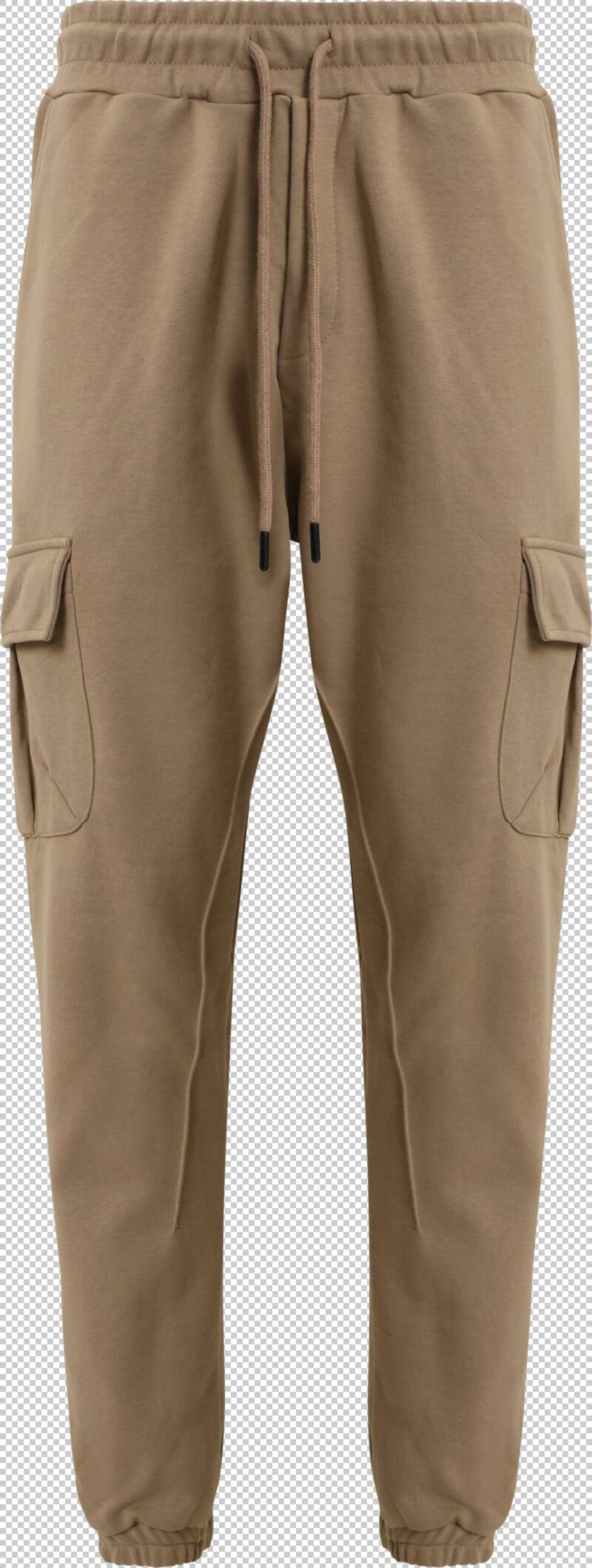 Tapered Pantaloni cargo 'Ozan' di Urban Classics in beige: frontale