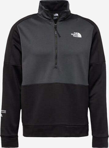 THE NORTH FACE - Jersey deportivo en negro: frente