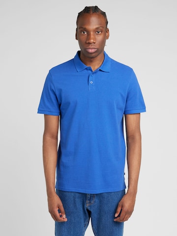 QS Poloshirt in Blau: predná strana