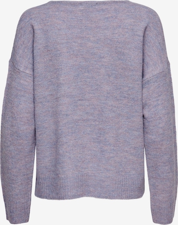 JDY Sweater 'Elanora' in Purple
