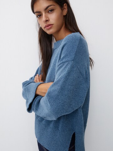 Pull&Bear Pullover in Blau