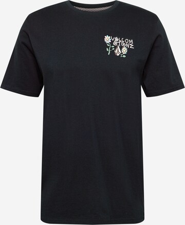 T-Shirt Volcom en noir : devant