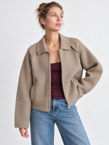 Hiccup Gebreid vest 'Strickjacken' in Beige