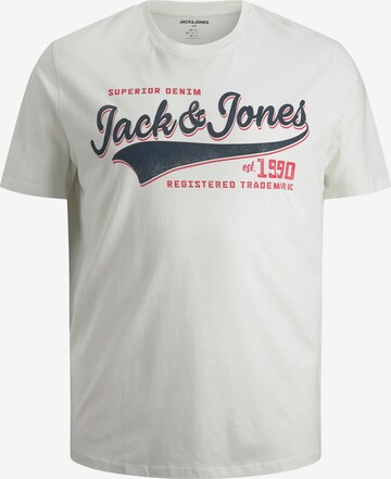 Jack & Jones Plus Skjorte i hvit: forside