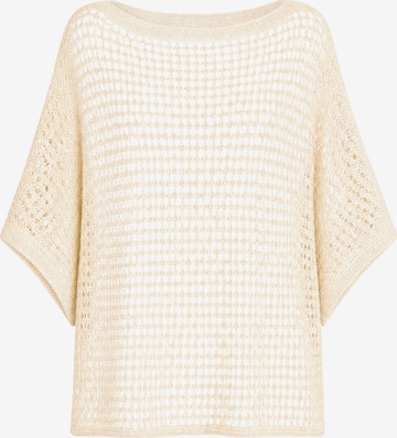Pull-over 'Zuri' Seasons of April en beige : devant