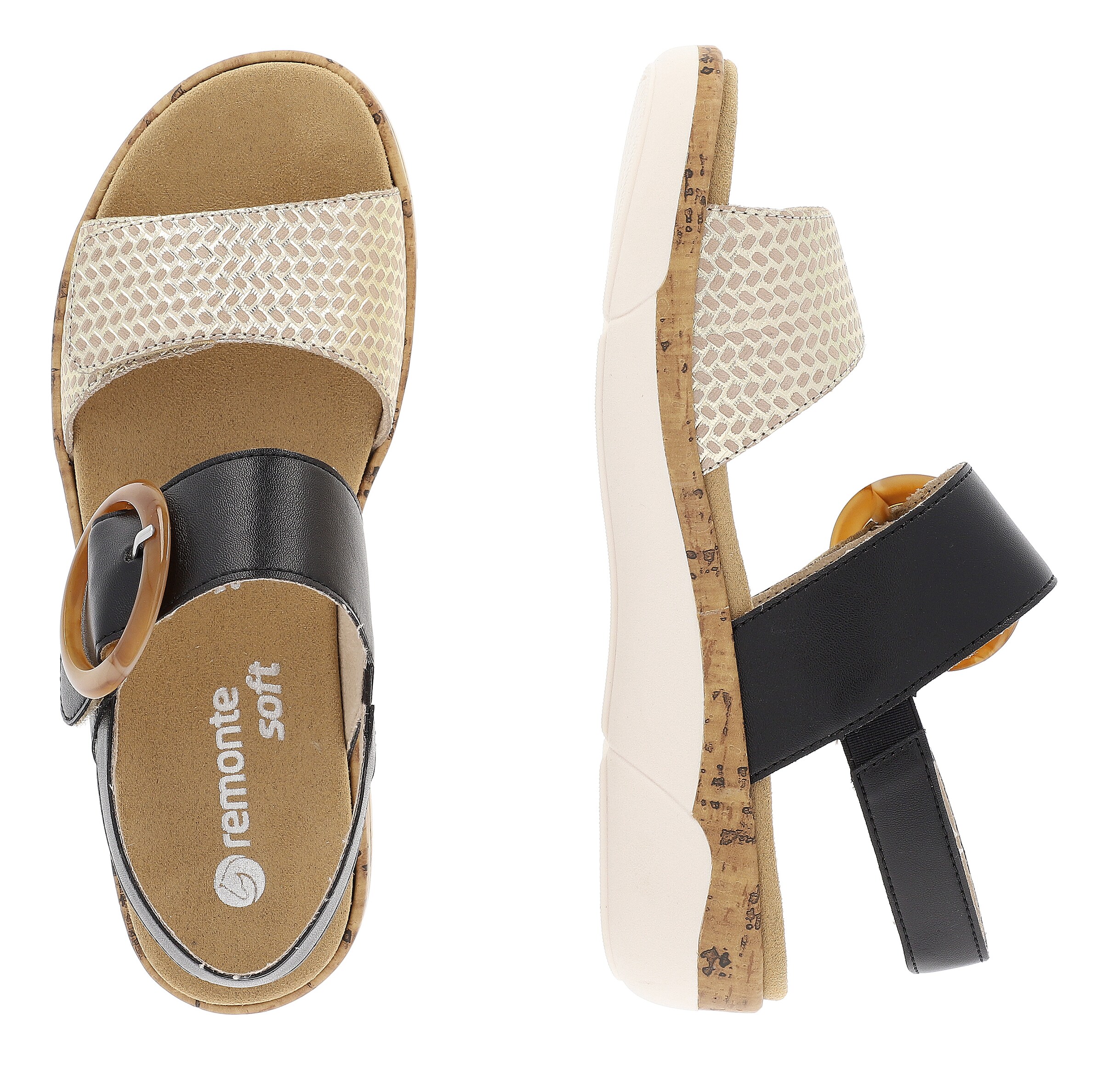 REMONTE Sandals in Mixed colors