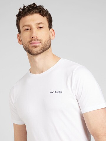 COLUMBIA Funkční tričko 'Rapid Ridge' – bílá
