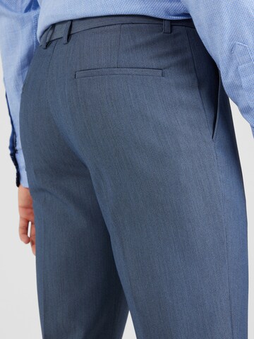 Coupe slim Pantalon Lindbergh en bleu