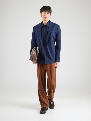 SELECTED Regular fit Button Up Shirt in Blue